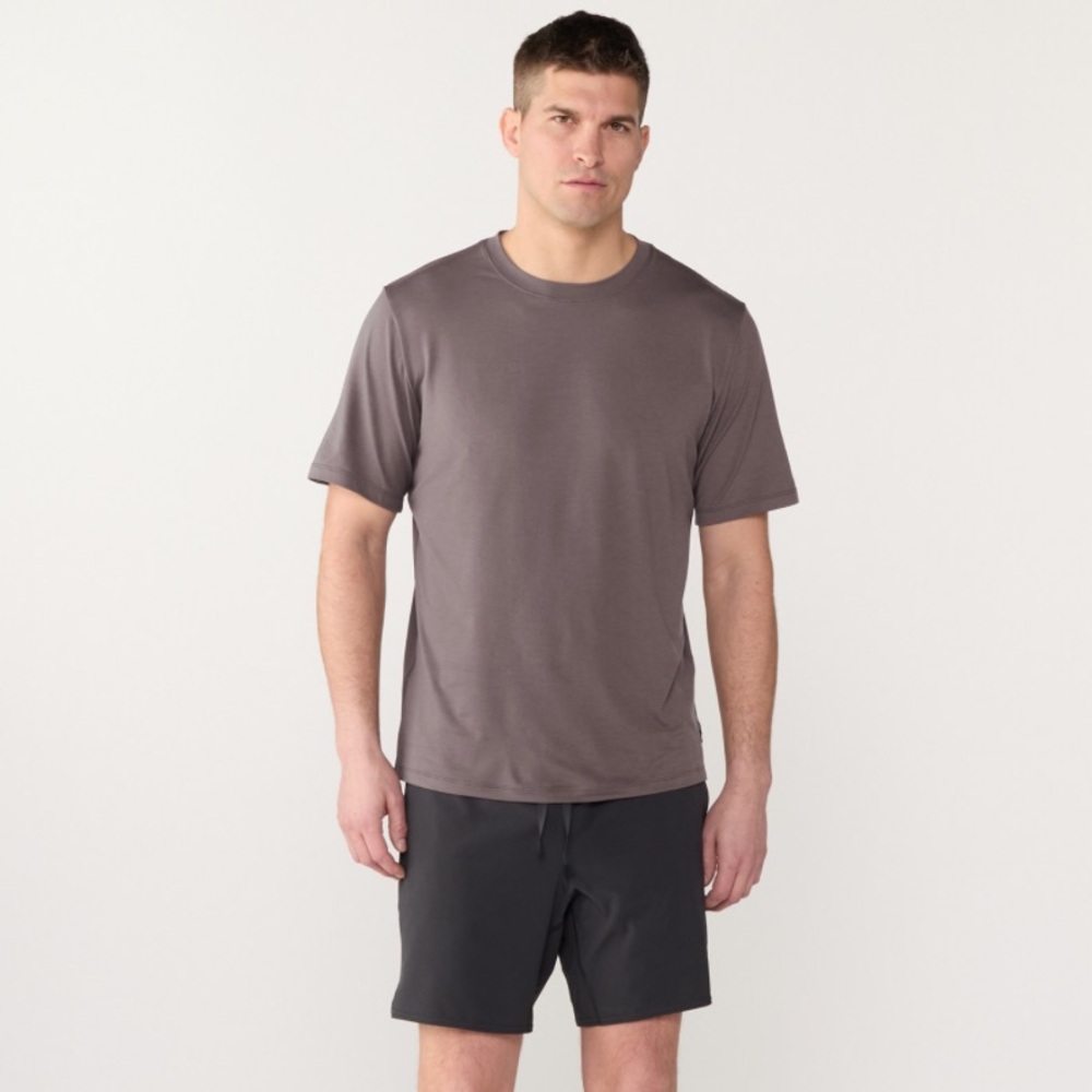 REI Short Sleeve Gray Crewneck T-Shirt